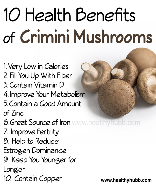 10 HEALTH BENEFITS OF CRIMINI MUSHROOMS ♥♥ MAMA MASZULL ♥♥