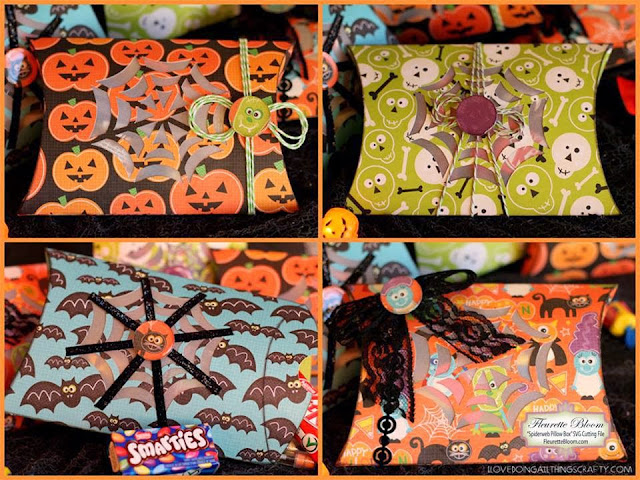 Spiderweb Pillow Treat Boxes | Ink On 3 Files