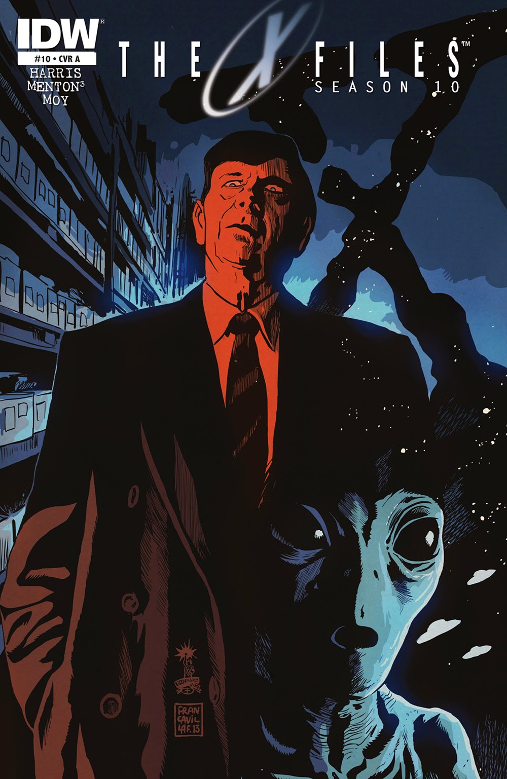 The X-Files #15 Season 10 Sub Cover Variant  IDW Comics CB14246