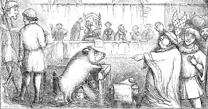 Famille EGGER: Les animaux étaient jugés comme les hommes au Moyen Âge