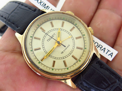 Maximuswatches Jual Beli Jam Tangan Second Baru Original Koleksi Jam Maximus Www Maximuswatches Com Poljot Alarm White Cream Dial Manual Winding 18 Kamher Sold