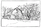 Barn Coloring Pages