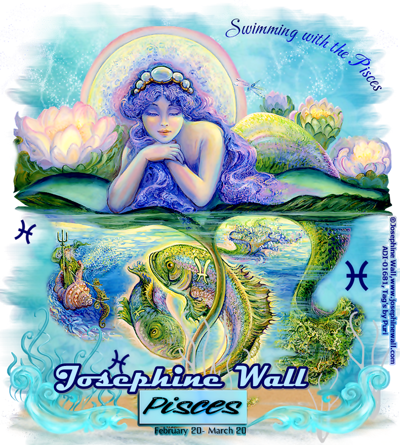 MI RINCÓN GÓTICO ZODIACOS DE JOSEPHINE WALL "PISCIS", "ARIES", "Tauro