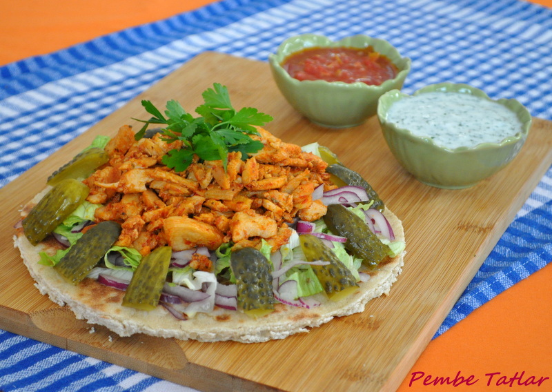 Pembe Tatlar Ev Yapımı Tavuk Döner