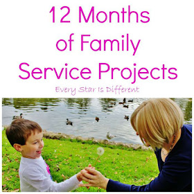 12 Months of Service Projects for Families