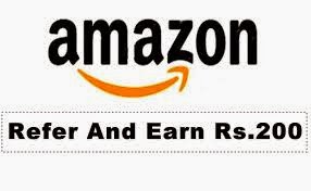Sign up at Amazon.in Refer & Earn Rs.200 for each friend.