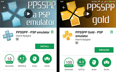 TUTORIAL ANDROID : Bermain Game PSP di Android dengan Emulator PPSSPP