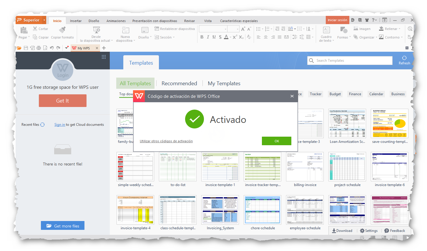 WPS Office 2016 Premium 10,2,0,5965 - Identi