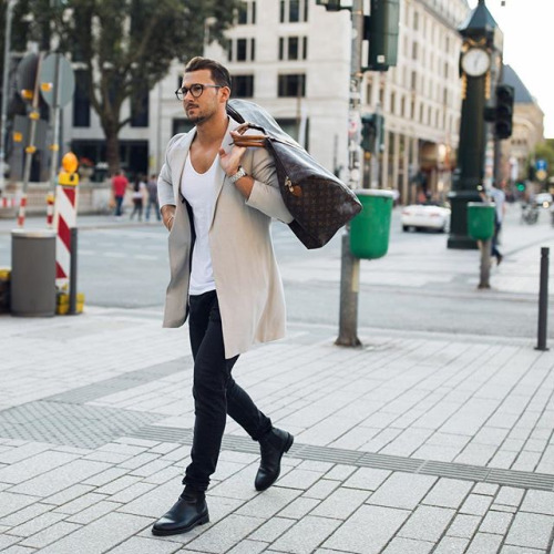 casual street style mens
