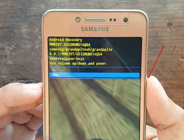 resetear tu Samsung SM-G532M Galaxy Grand Prime +