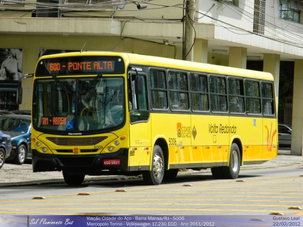 LitoralBus 11 Ônibus Municipais de Volta Redonda