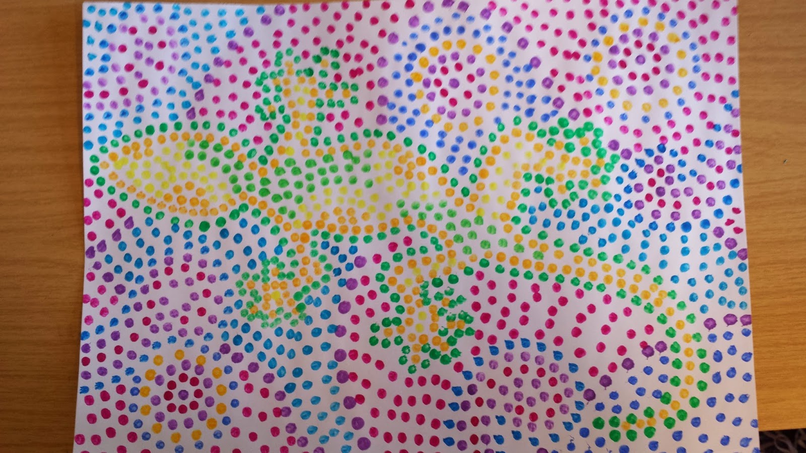 Klasse(n)Ideen: Dot-Painting