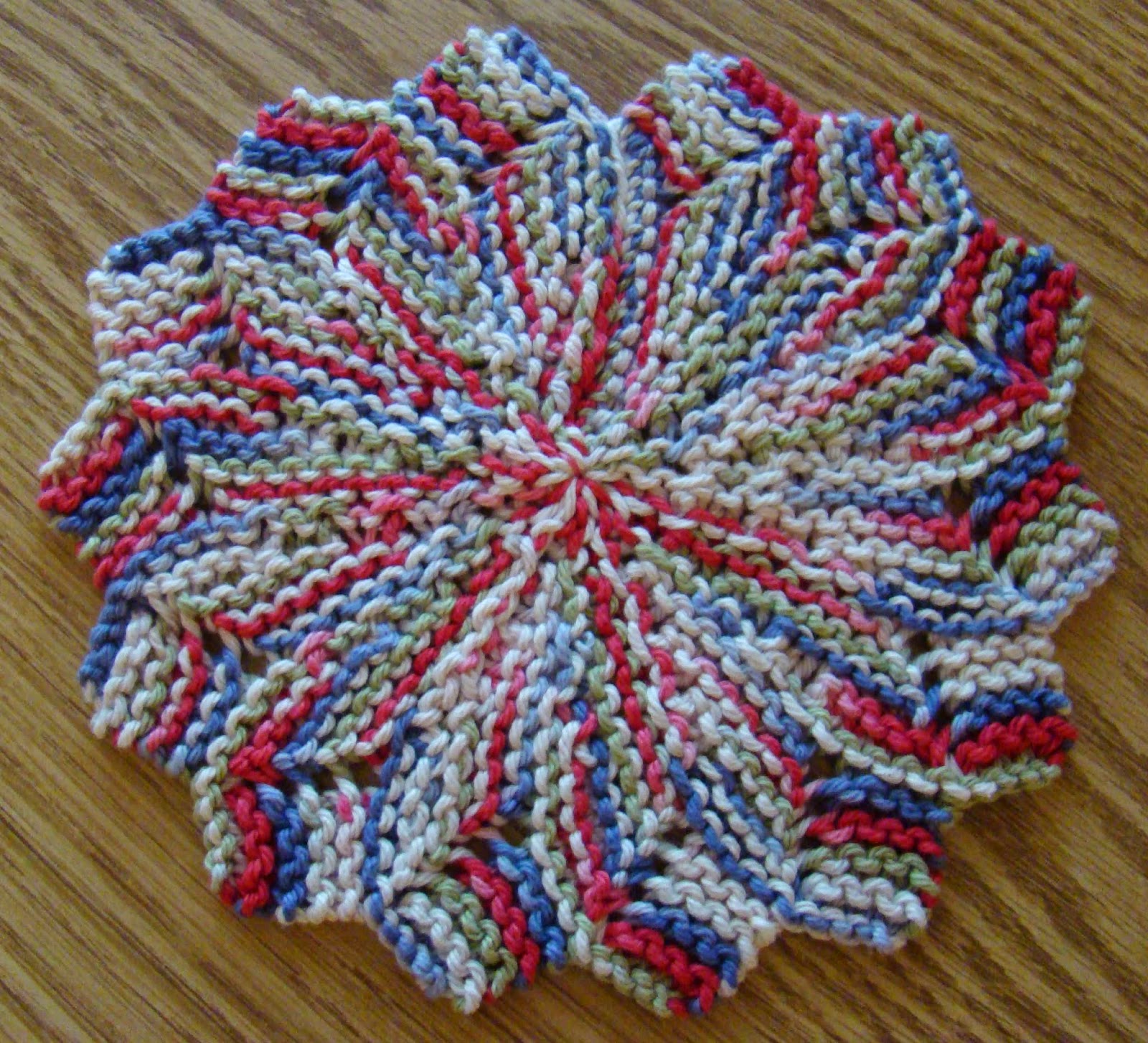 Stitch Along with Me Dishcloth Crazy and SKYP!