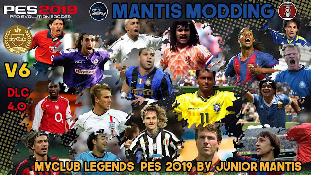 ultigamerz: PES 2019 [PS4] MyClub Legends Offline v6 DLC 4.0