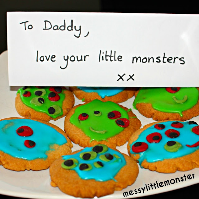 fathers day gift for daddy love your little monsters