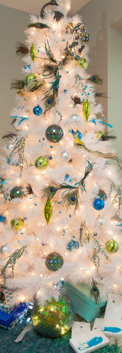 Peacock Christmas Tree