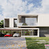 Minimalist style 8K ultra HD 3d house rendering