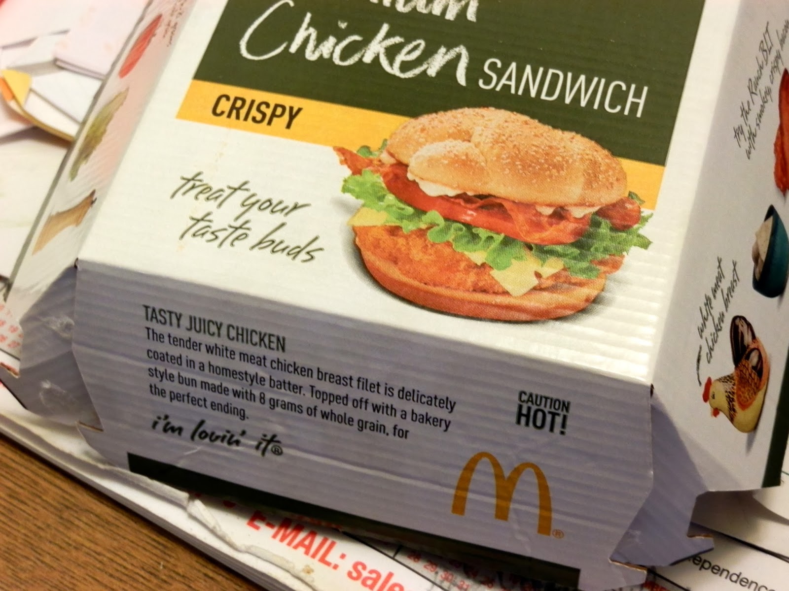 My Paper Inclination Recycled Burger Box?