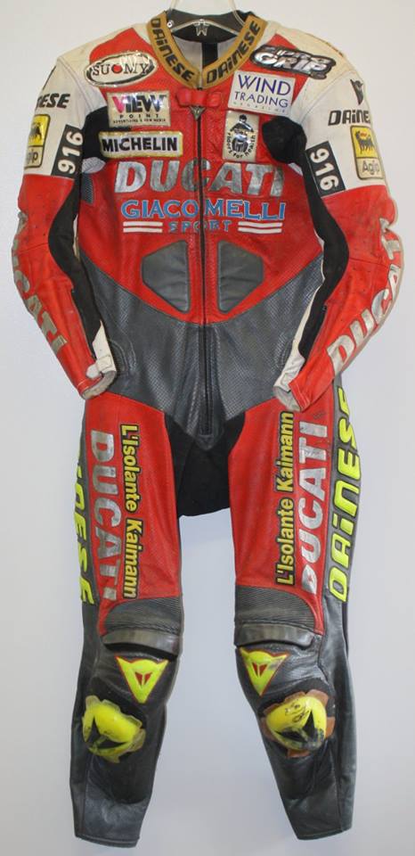 Racing Cafè: Dainese Racing Suit Troy Corser 1998 - MotoMemorabilia.com