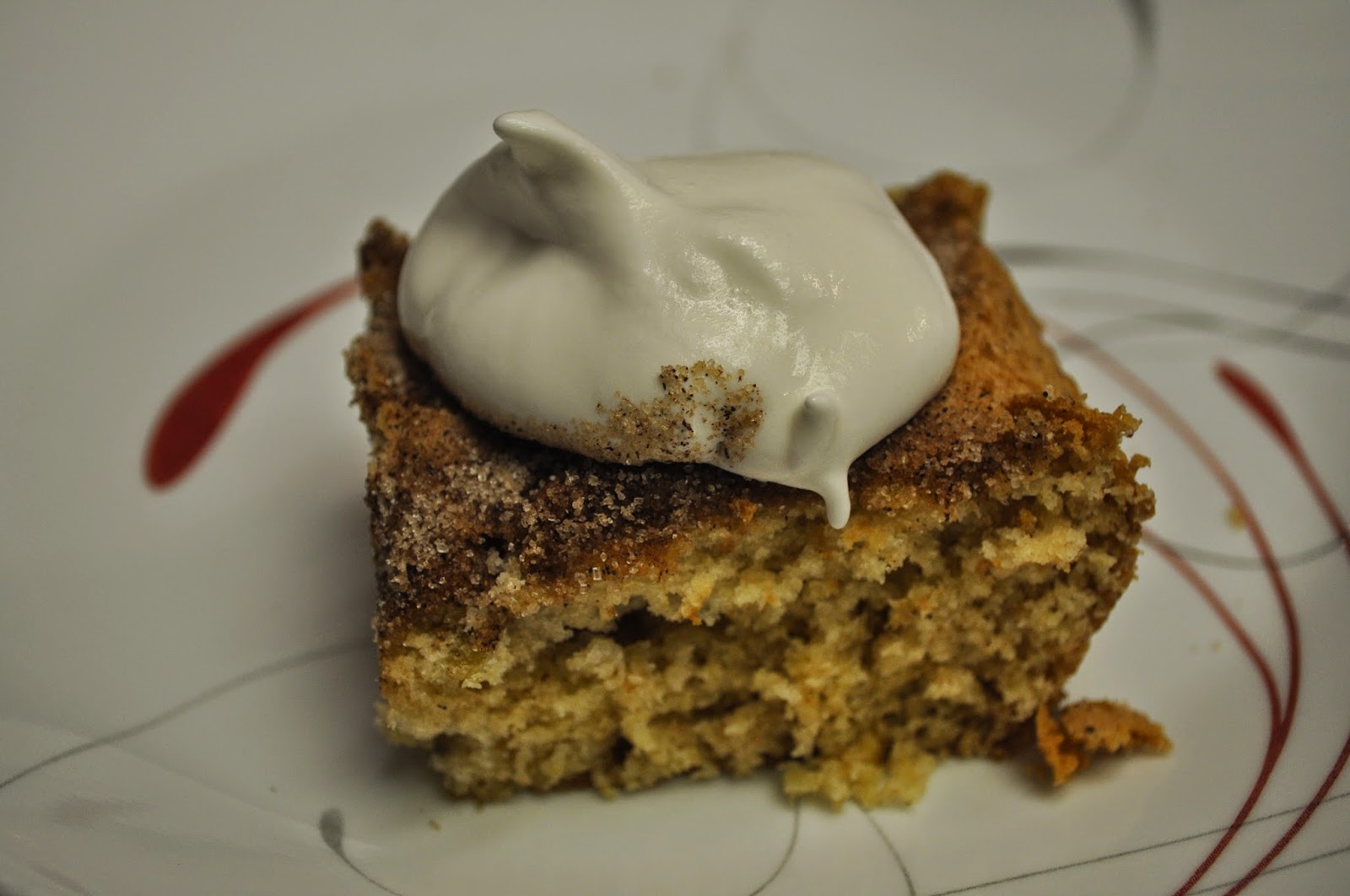 Beth's Favorite Recipes Sour Cream Rhubarb Cake