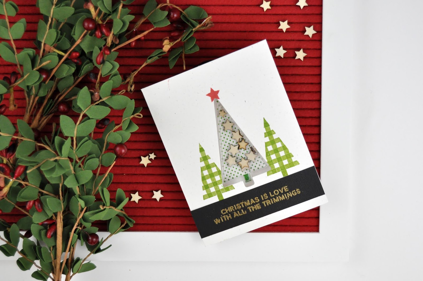 Crafty YouTuber Blog Hop: Jen Gallacher's Jillibean Soup Shape Shaker Christmas Tree card. #shakercard #jengallacher #jillibeansoup Crafty YouTuber Blog Hop: Jen Gallacher's Jillibean Soup Shape Shaker Christmas Tree card. #shakercard #jengallacher #jillibeansoup