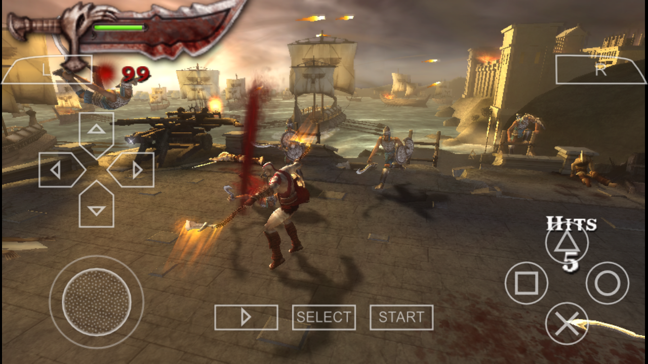 God of War - Chains of Olympus APK + ISO PSP Download For Free