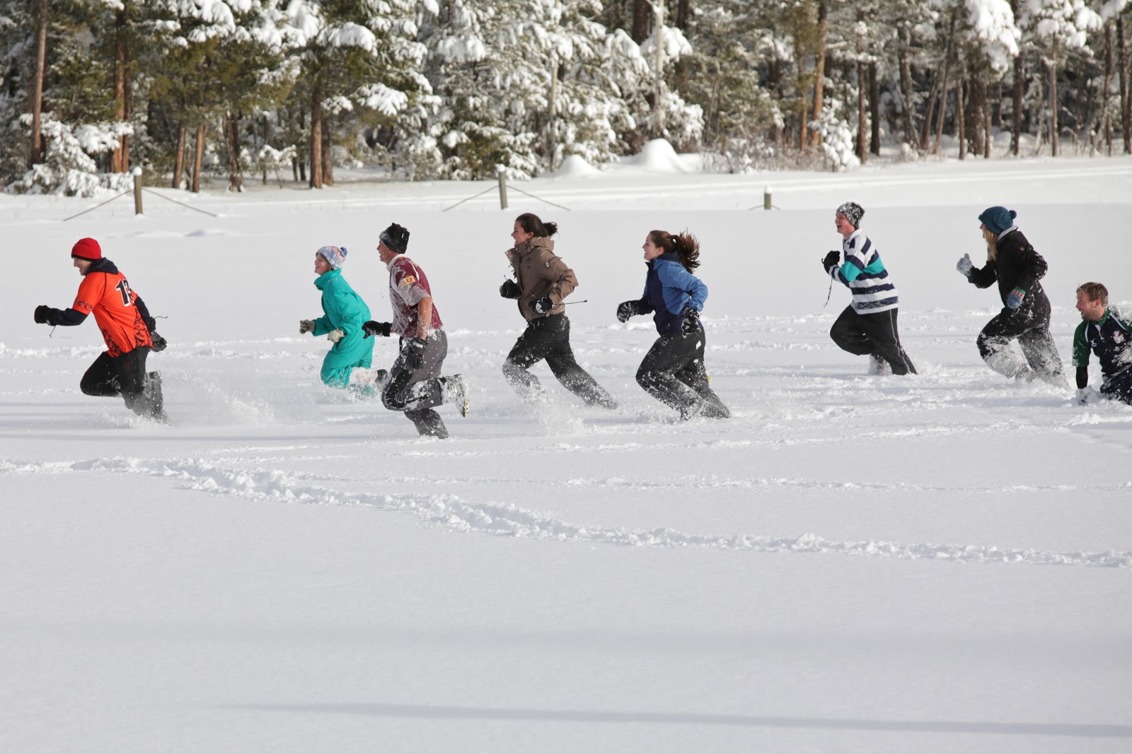 running with ice