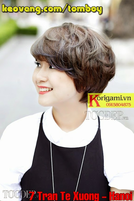 KIỂU TÓC NGẮN TOMBOY ĐẸP DÀNH CHO GƯƠNG MẶT TRÒN MŨM MĨM