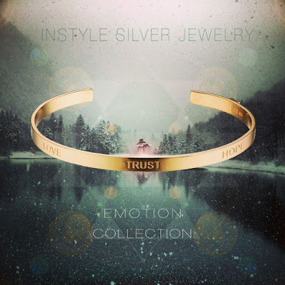 gold cuff bracelet by Elle jewelry
