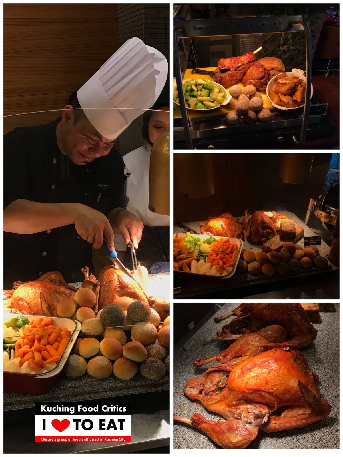 Kuching Food Critics Christmas and New Year's Eve Dinner Pullman Kuching