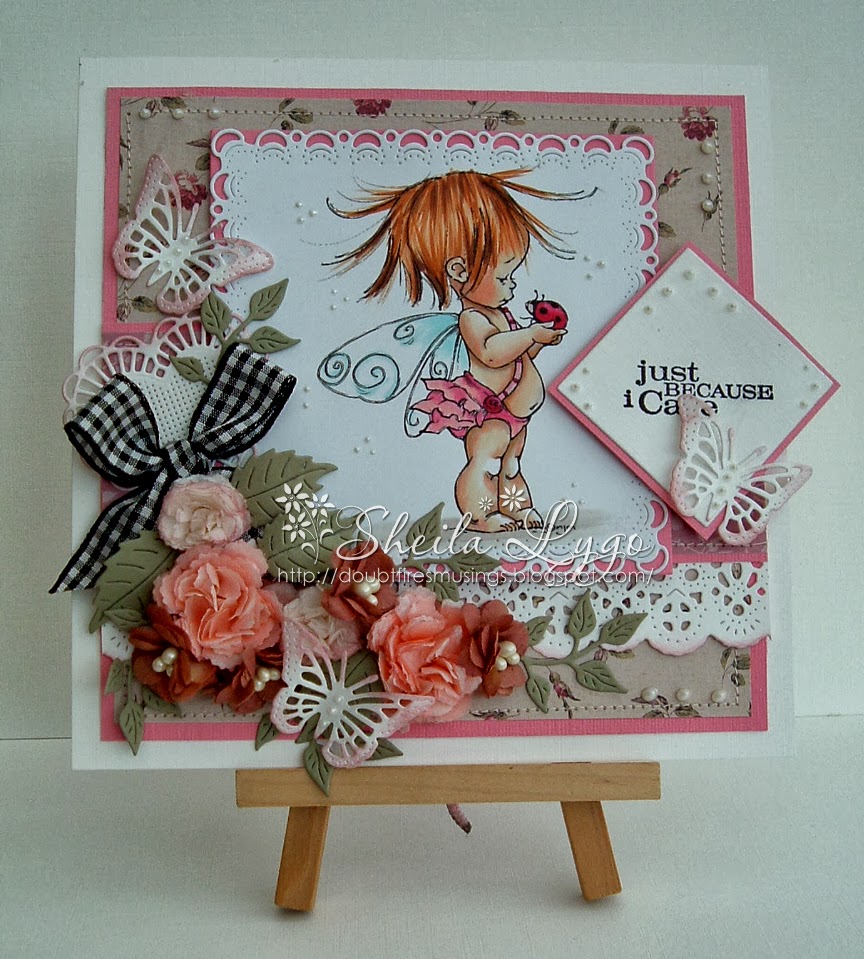 Cheery Lynn Designs Challenge #100 - Lace - Cheery Lynn Designs