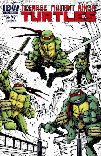 Full Scan of IDW's TMNT Ashcan