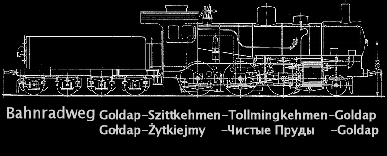 Kreisbahn Gołdap (Goldap) ●●●● Żytkiejmy (Szittkehmen) ●●●●●●●        Чистые Пруды (Tollmingkehmen)