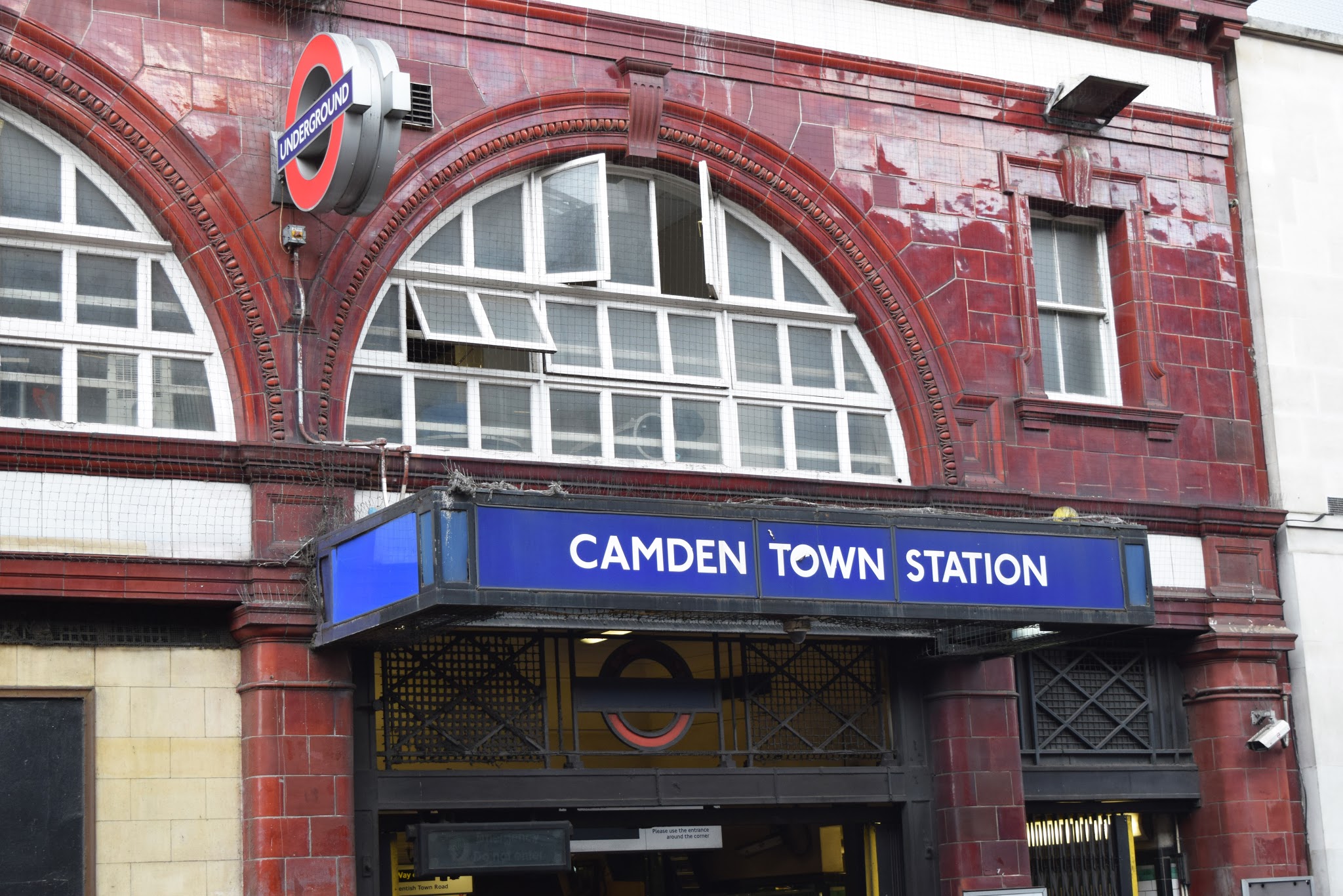 Camden Town Tube Station entrance