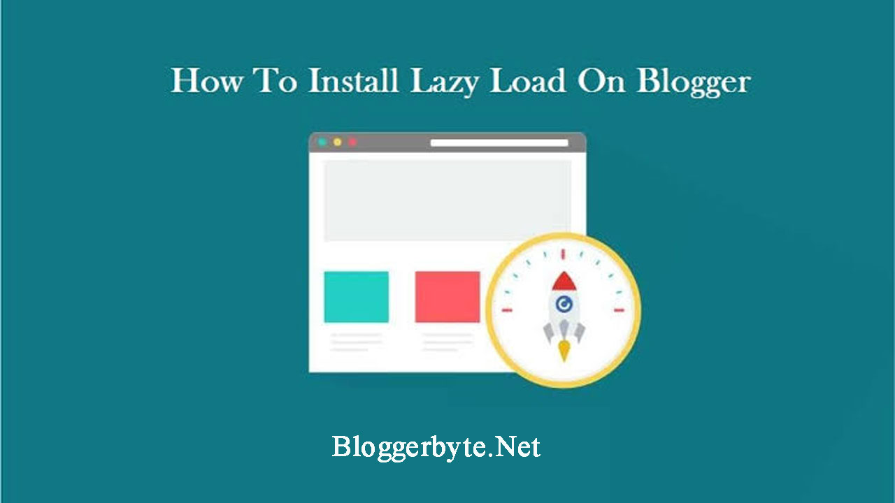  Install Lazy Load and Slash Animation Blogger