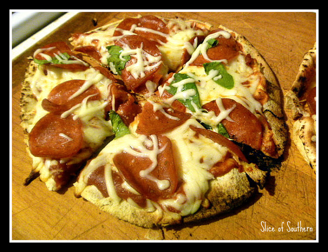 9 Summer Grilling Favorites 2018 - Grilled Pita Pizzas - Slice of Southern