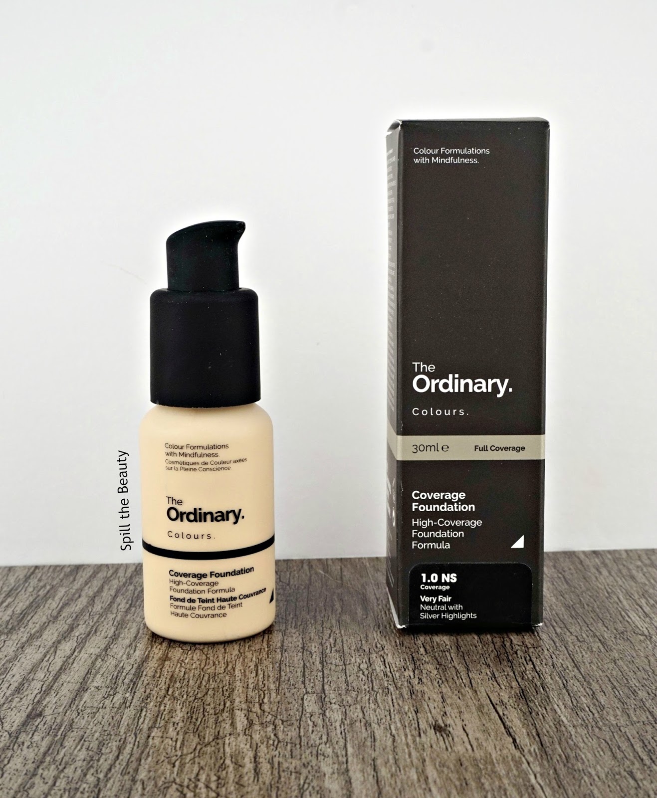 The Ordinary Coverage Foundation Review, Swatches, Before & After