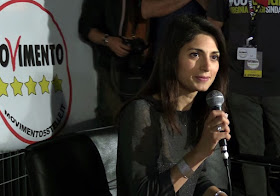 Virginia Raggi, the Movimento Cinque Stelle candidate recently elected as Mayor of Rome