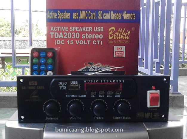 Kit Aktif Speaker USB TDA2030 Stereo | Elektronika Bersama
