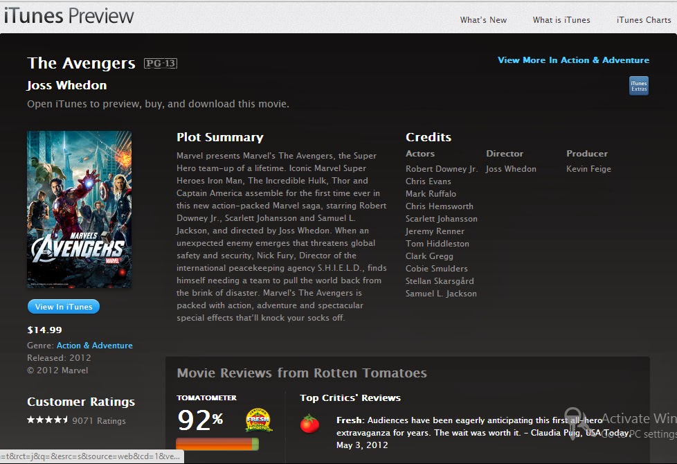 The Avengers (2012) case study