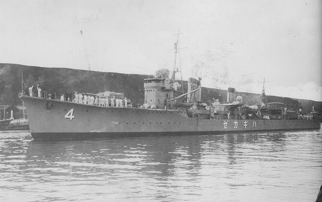 31 March 1941 worldwartwo.filminspector.com Japanese destroyer Hagikaze