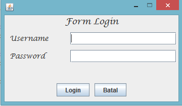 Tutorial Membuat Form Login Dengan Bahasa Pemrograman Java Java Community
