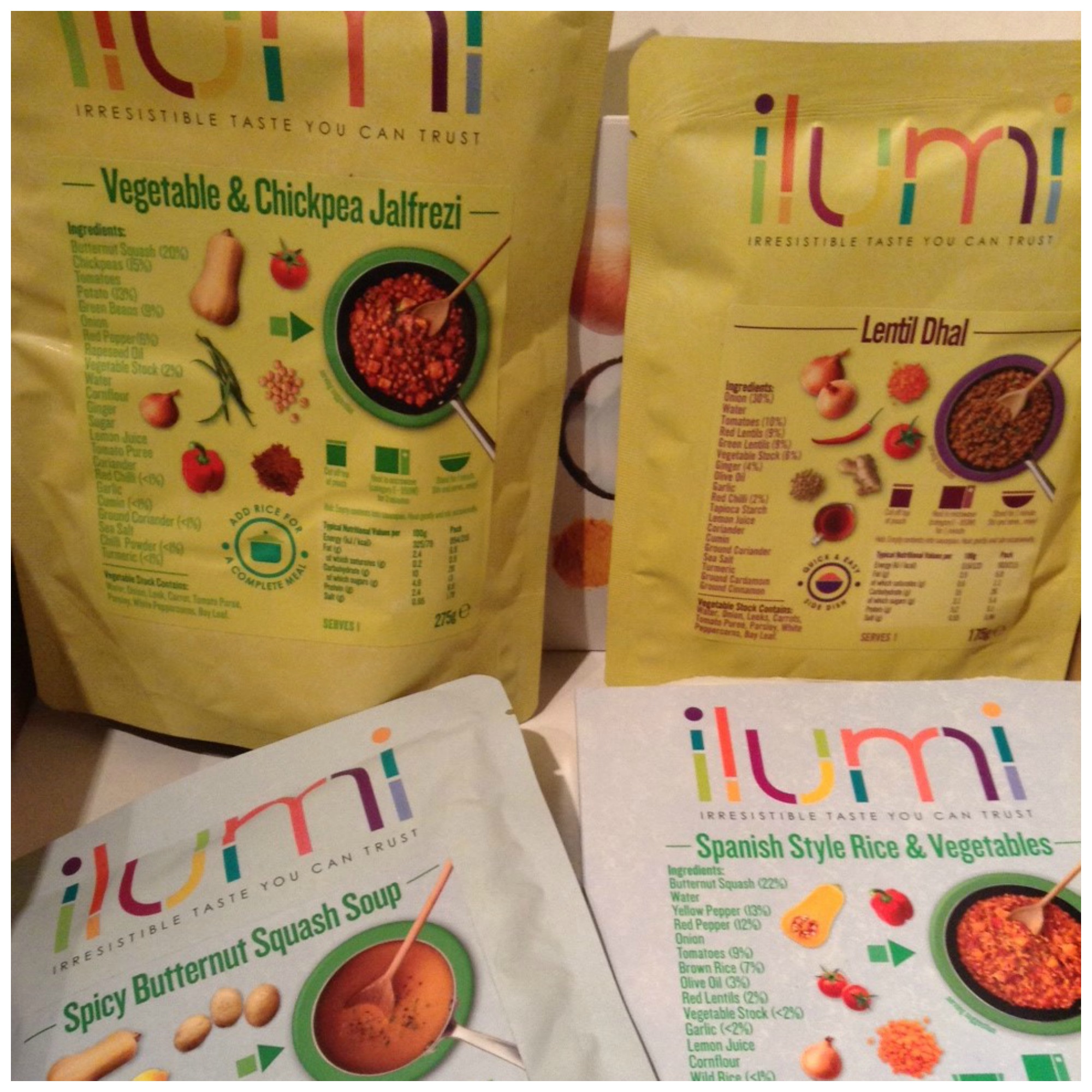 ilumi Dairy, Gluten & Nut Free Ready Meals