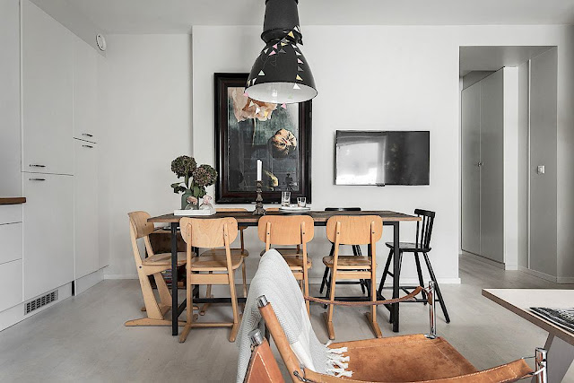 A stylish modern Swedish apartment