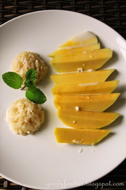[Thailand Recipes] Thai Sticky Rice with Mango - All Asian ...