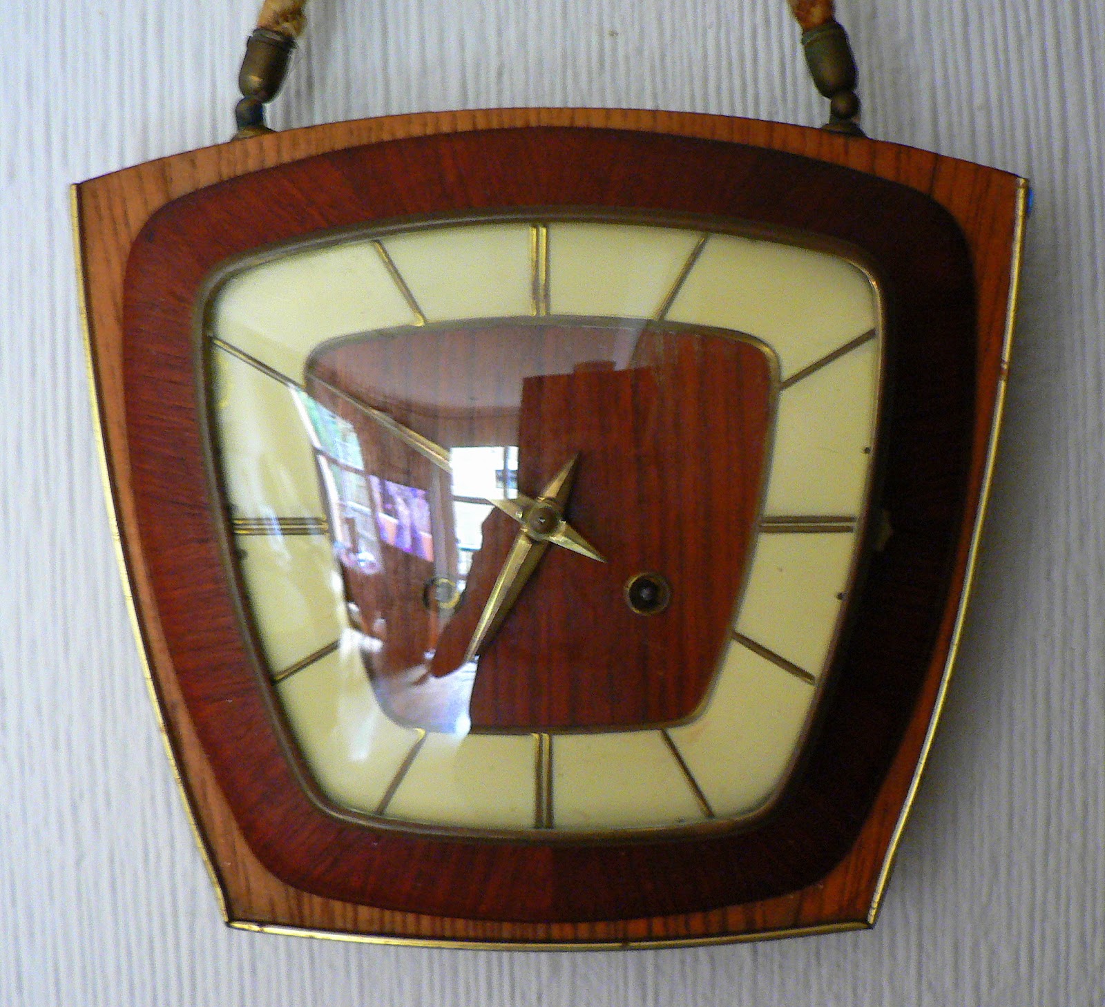 VINTAGE & KITSCH SIGLO XX: RELOJ DE PARED ALEMAN FHS AÑOS 50 PERIODO EAMES
