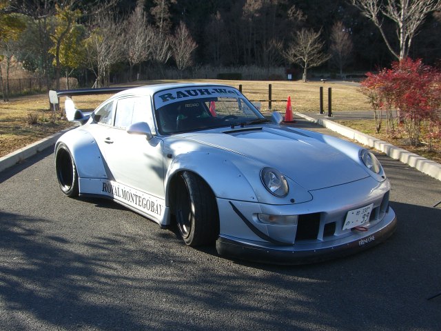 Papercraft Car Porsche Rwb 993 Template Download