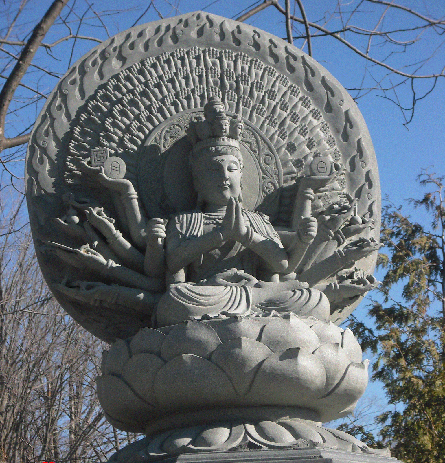 Thousand-hands GUAN-YIN Statue @ WUTAISHAN, Peterborough, CANADA