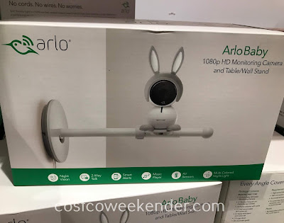 Check on your baby without disturbing her with the Arlo Baby Monitoring Camera
