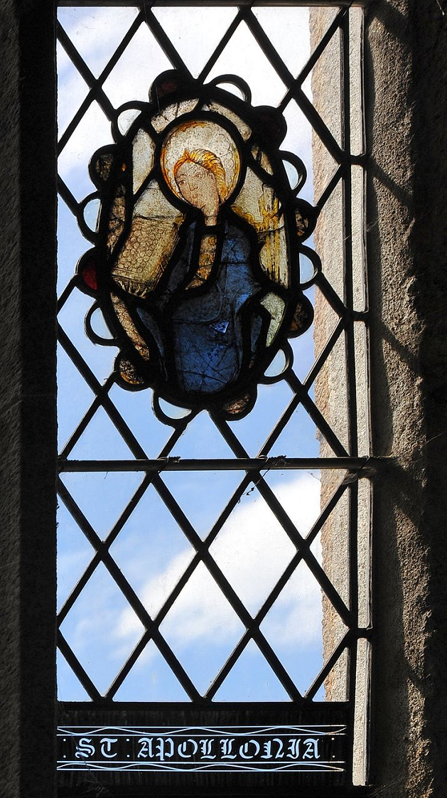 ZEPHYRINUS. Saint Apollonia. Virgin And Martyr. Feast Day, Today, 9